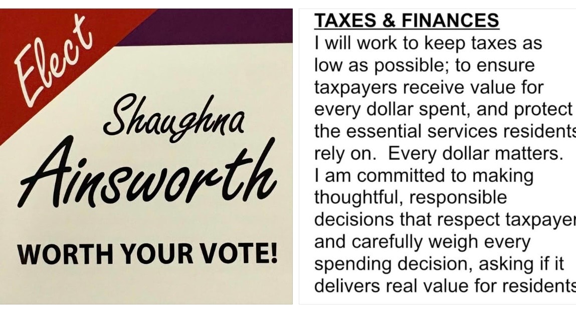 Worth Your Vote — Shaughna Ainsworth campaign